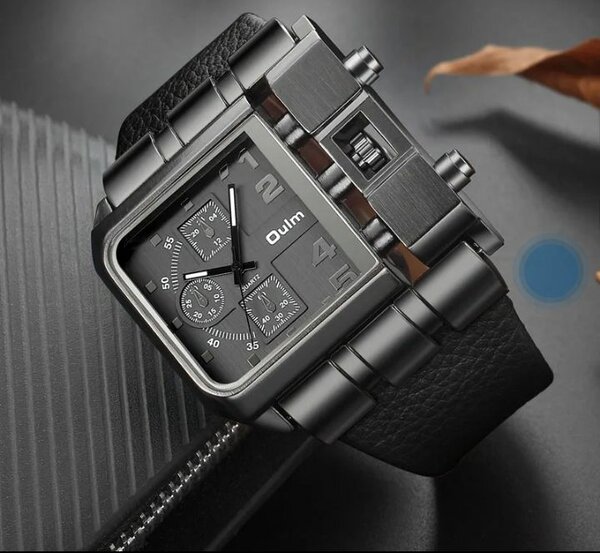 Montre Homme Design Carré