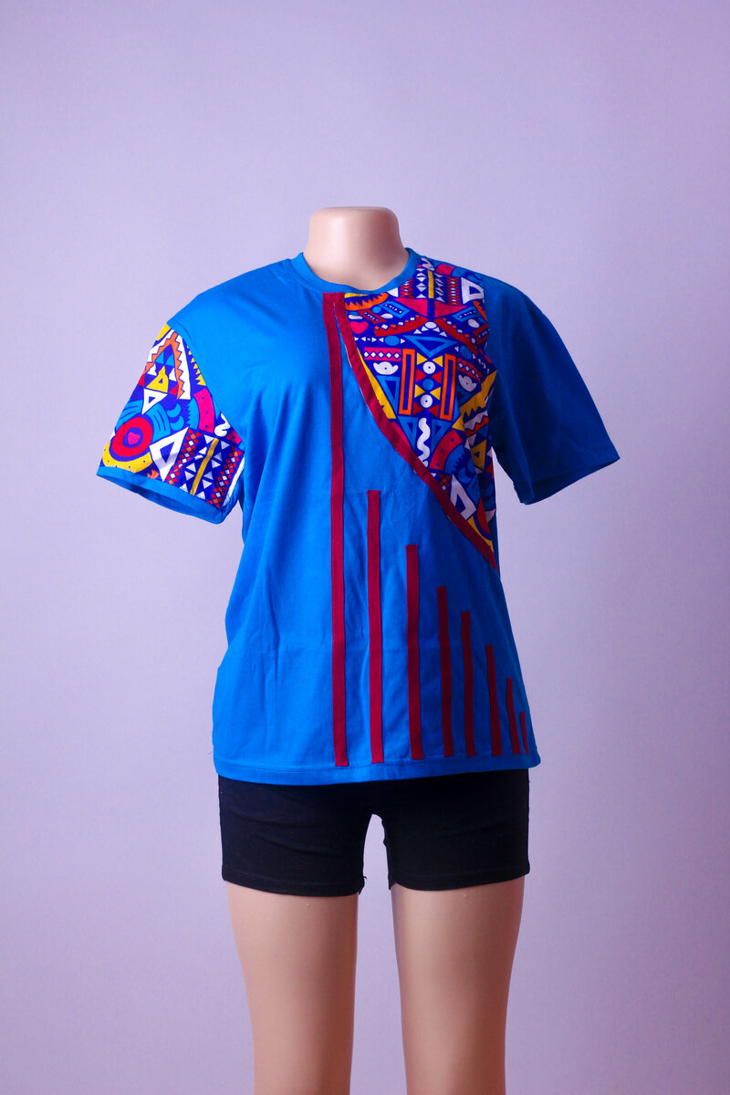 African Print T-shirt