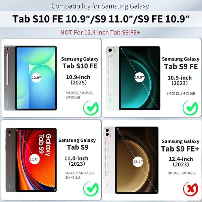 Coque Samsung Tab S9fe/S10fe