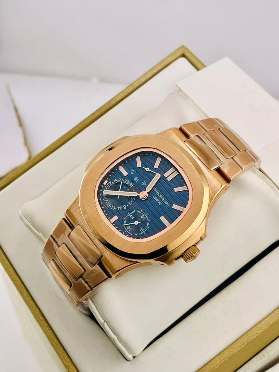 Montre Homme Luxe Doré