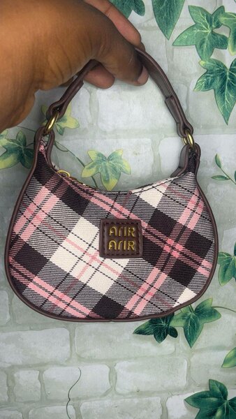 Sac à main en tweed chic