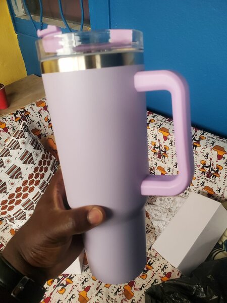 Gobelet Isotherme avec Paille