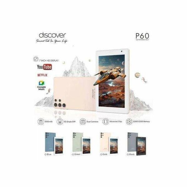 Tablette Découvrir P60 7" HD