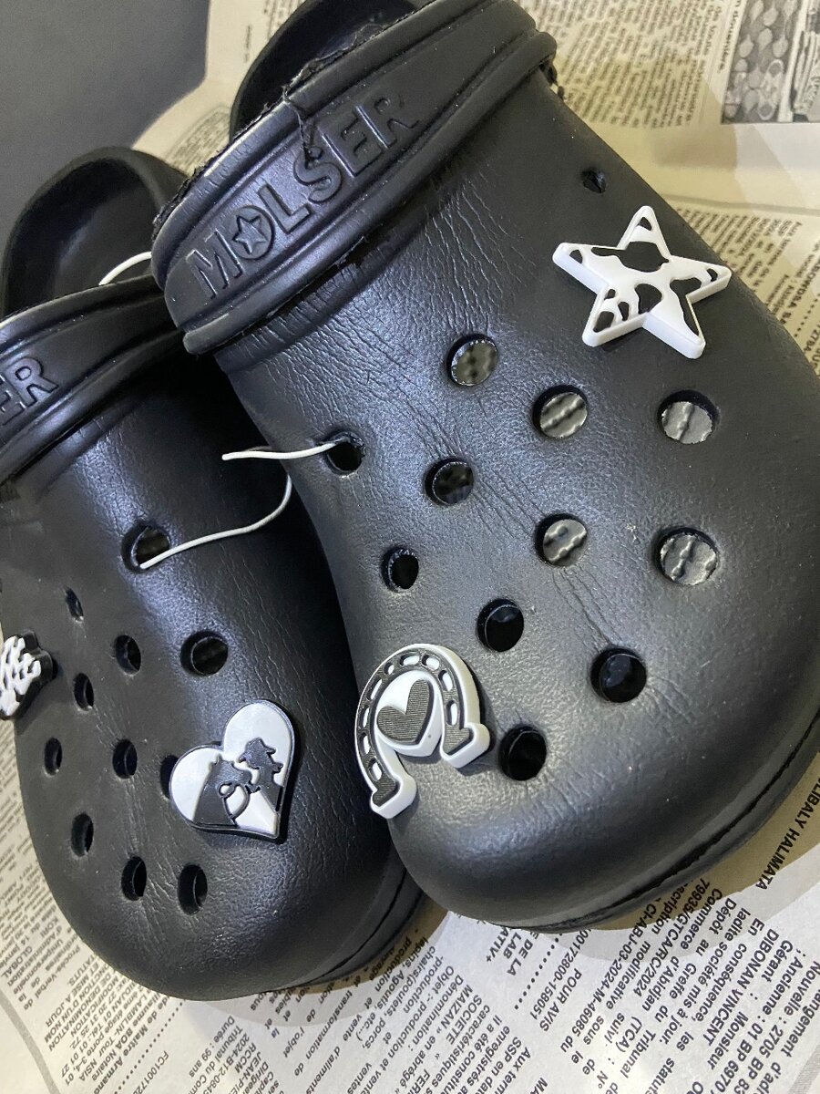 Sabots confort noirs