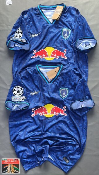 Maillot de Football Bleu