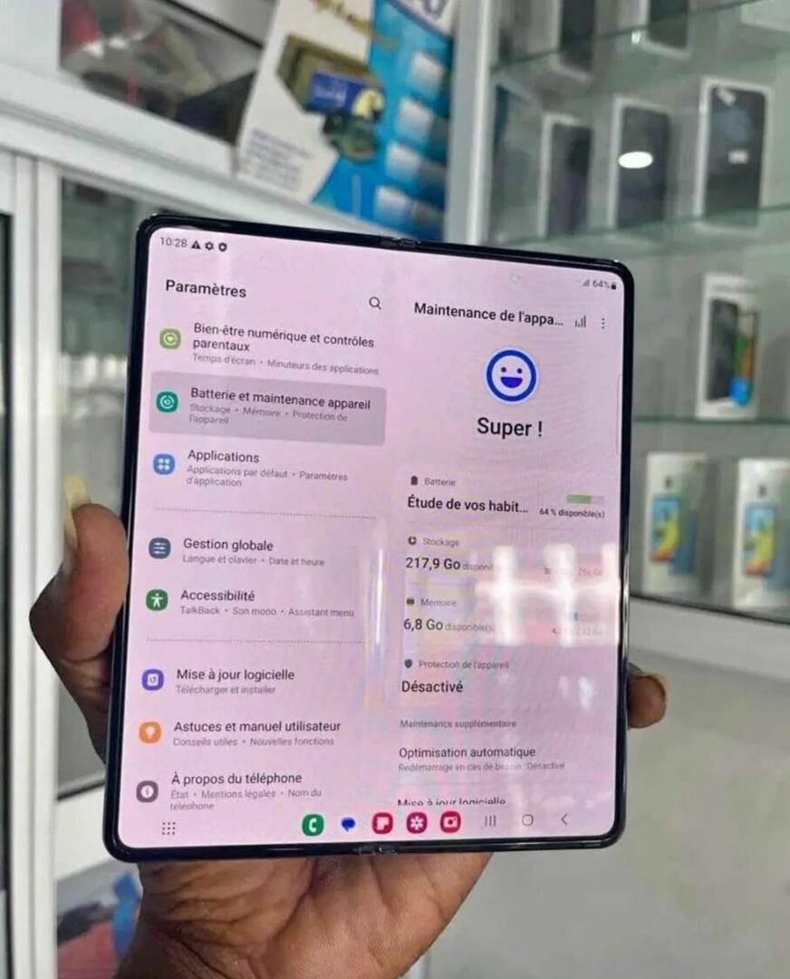 Smartphone pliable Galaxy