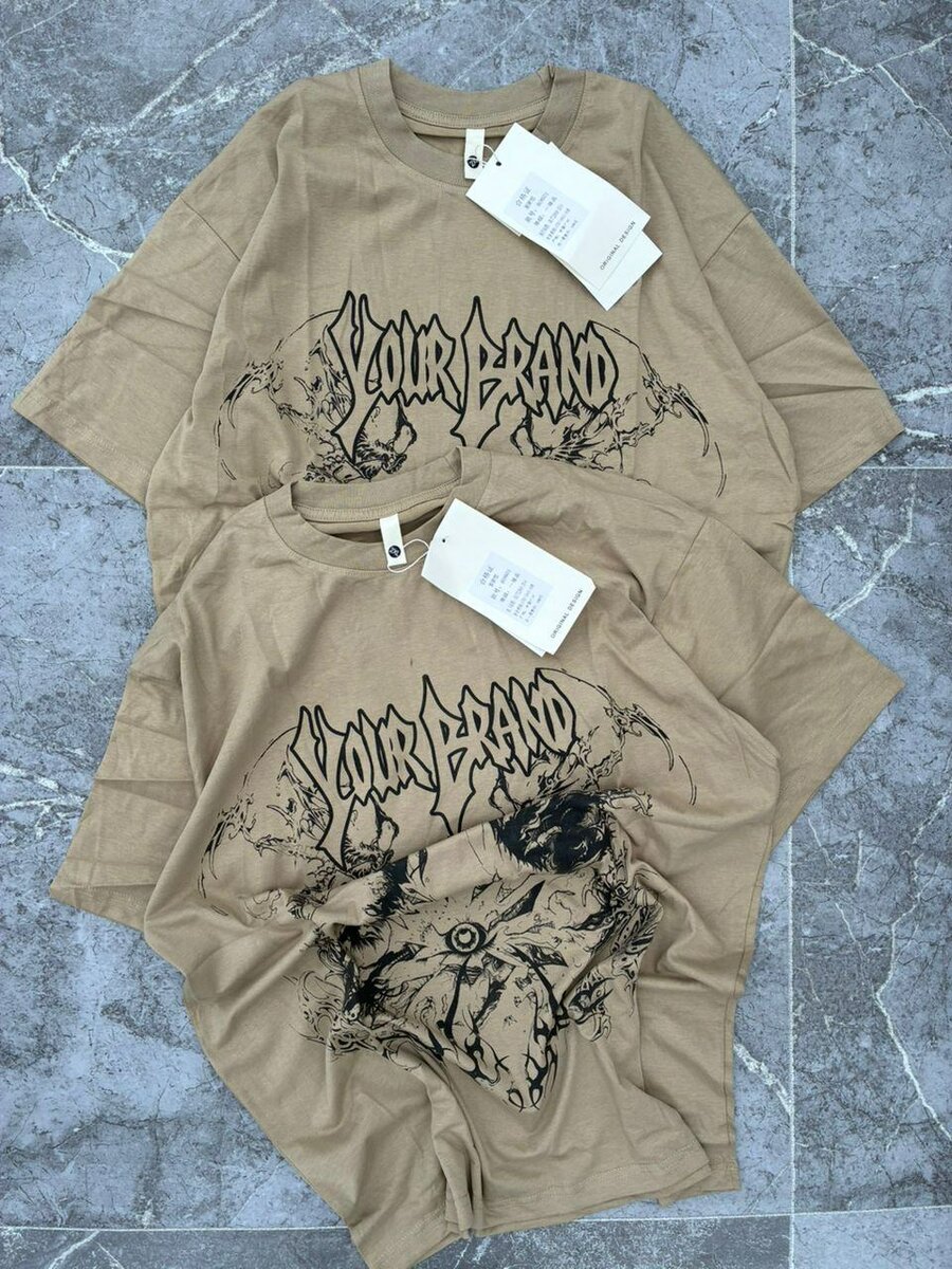 T-shirts en coton imprimés