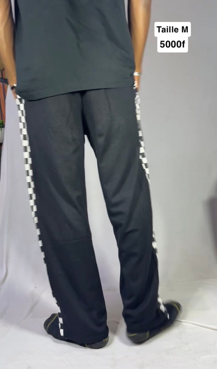 Pantalon décontracté à bande