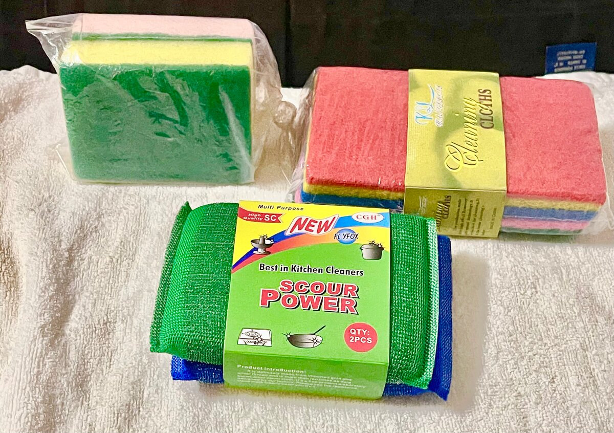 Éponges de nettoyage cuisine