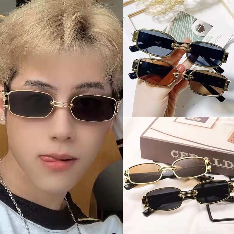 Lunettes de soleil rectangulaires tendance