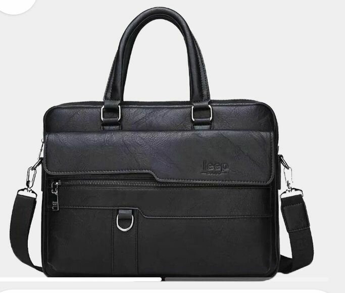 Sac pour ordinateur portable jeep en cuir  imperméable