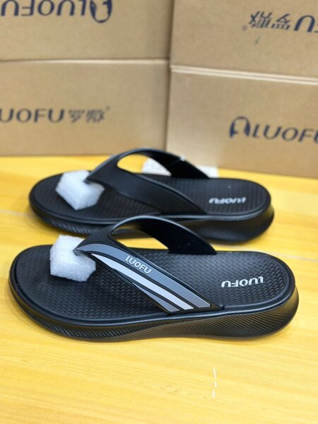 Sandales de Plage Noires Hommes