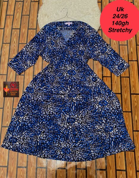 Plus size ladies dress