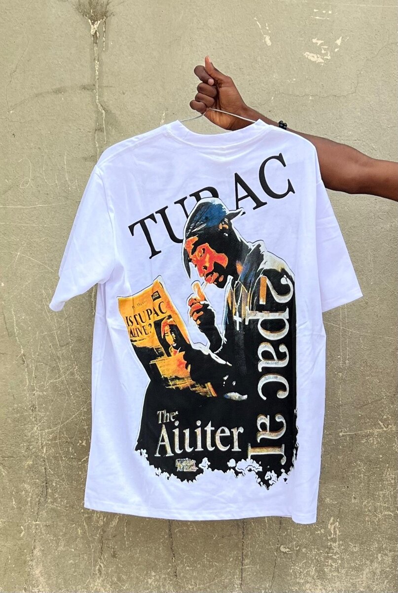 T-shirt imprimé Rap Vintage