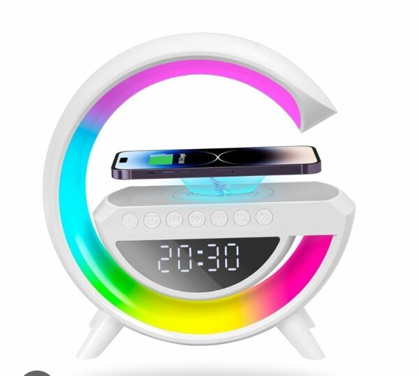 Réveil LED Bluetooth avec Chargeur