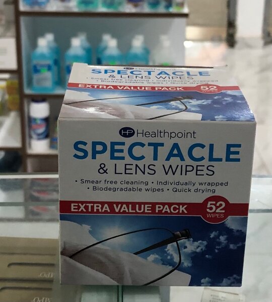 SPECTACLE & LENS WIPES 52,s