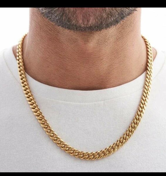 Chaîne de Cou Homme en Acier