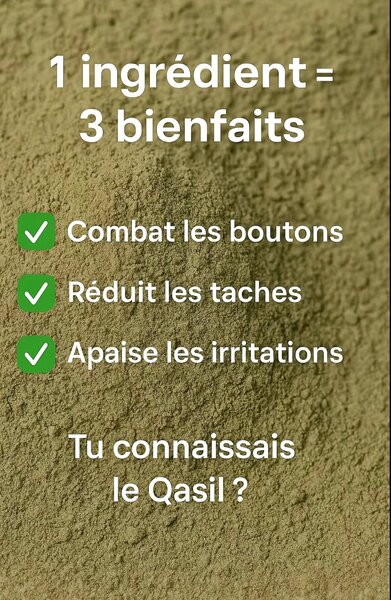 Poudre de Qasil Bio