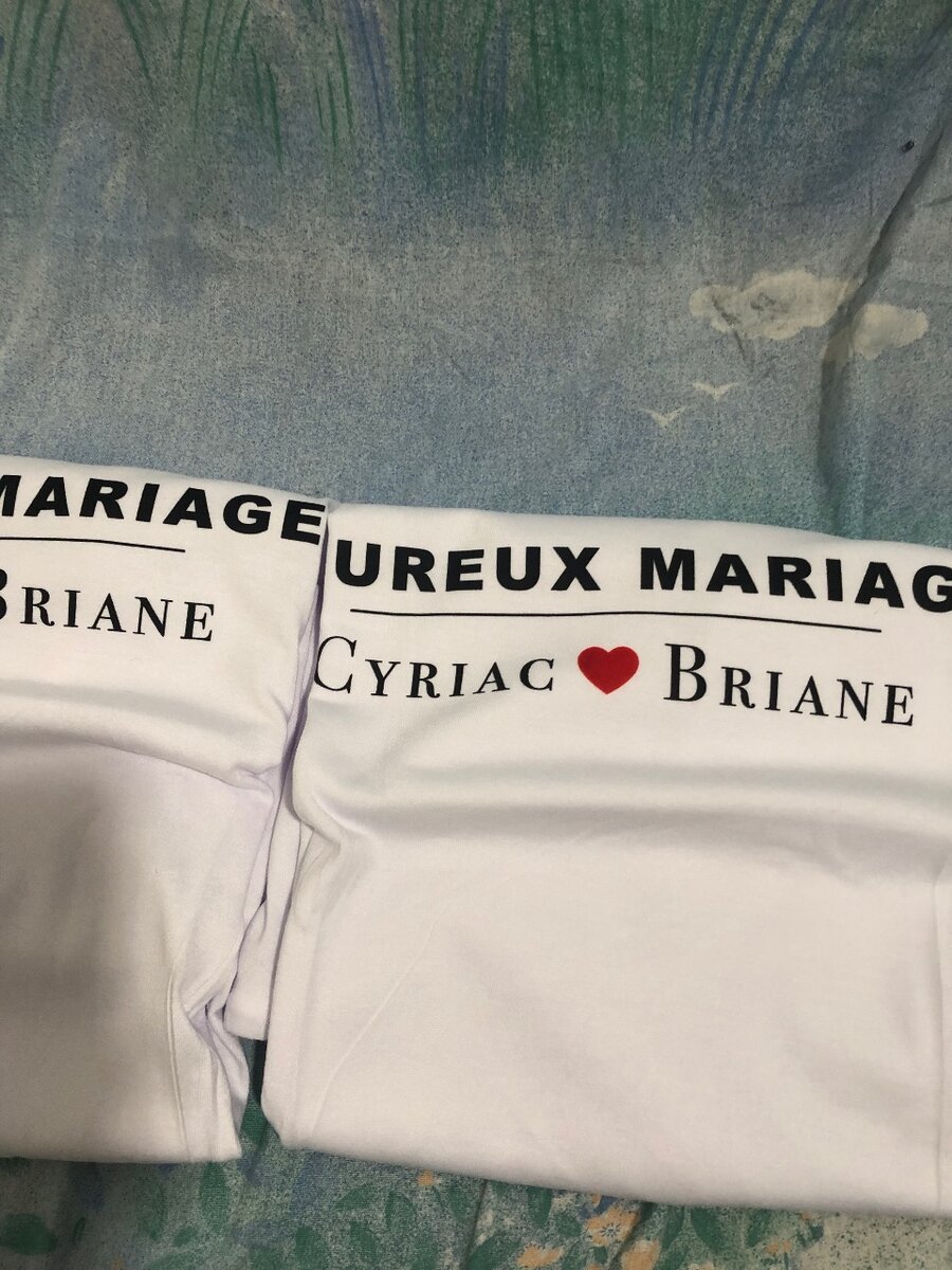 T-shirt personnalisé ️