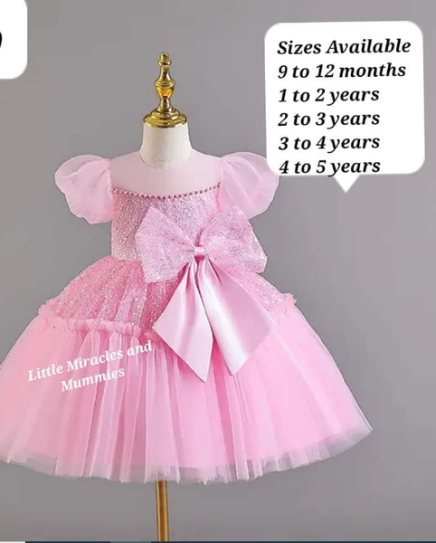 pink dress for a girl