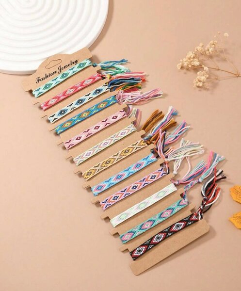 Bracelets d'amitié colorés