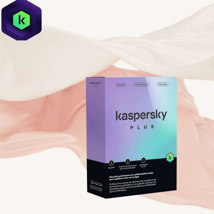 Kaspersky Plus 2024 / 4 Postes