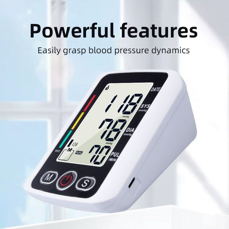 Bp monitor with large cuff