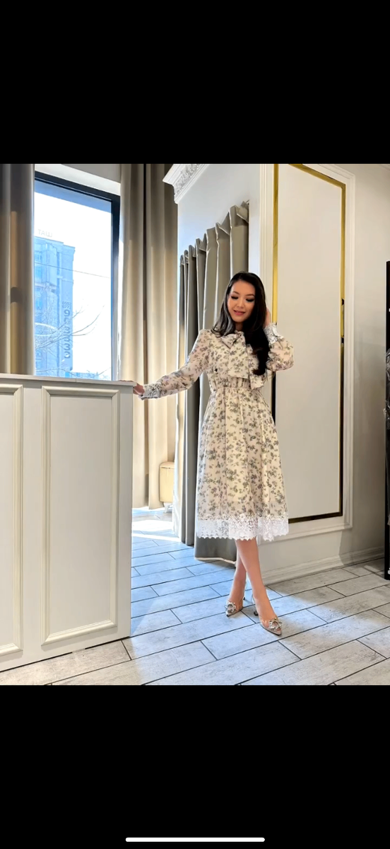 Легкое и воздушное платье