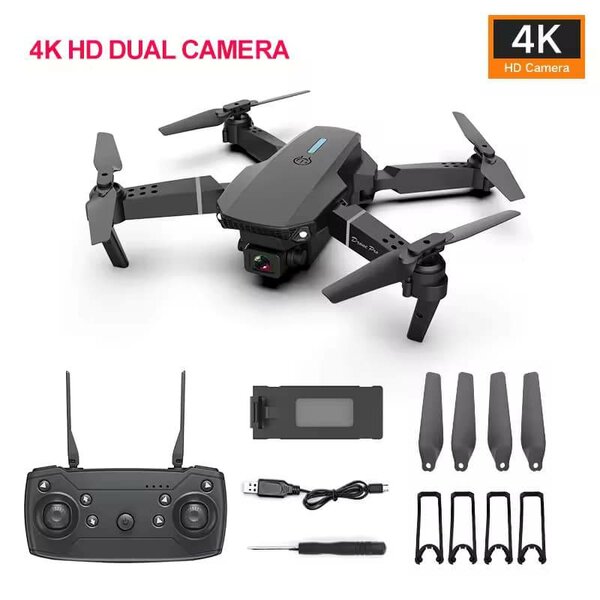 Drone pliable E88 Pro 2.4G 6CH