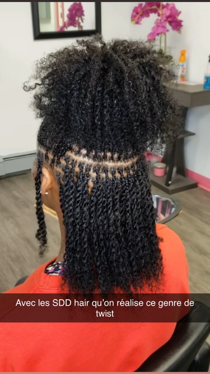 Extensions cheveux afro bouclés