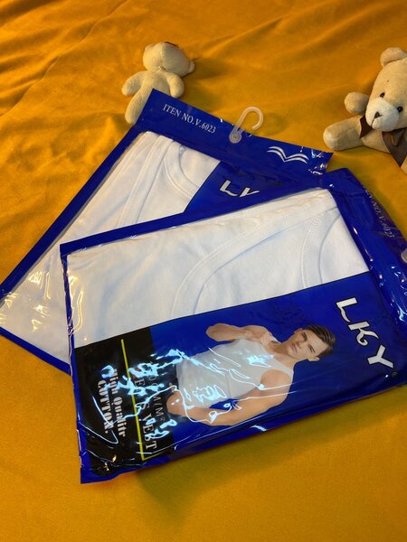 Débardeur Blanc Homme LKY