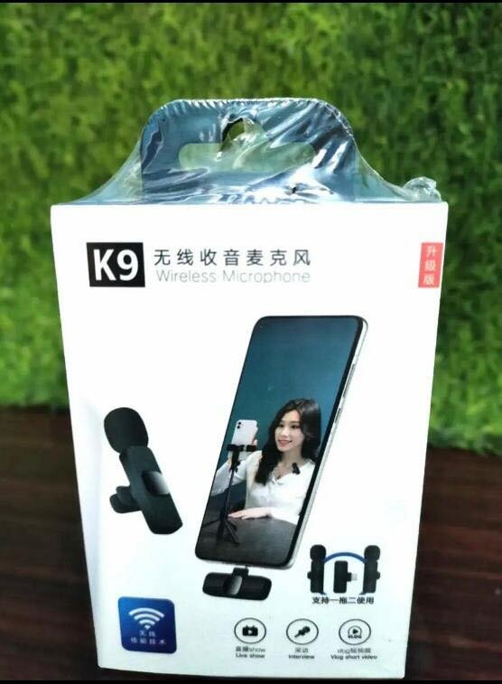 K9 wireless dual mic