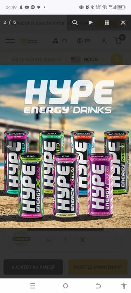 Hype energy MFP
