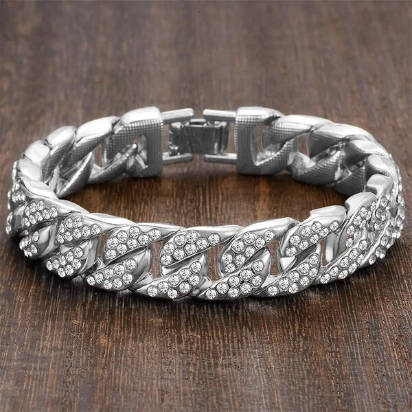 Bracelet bling bling cubain