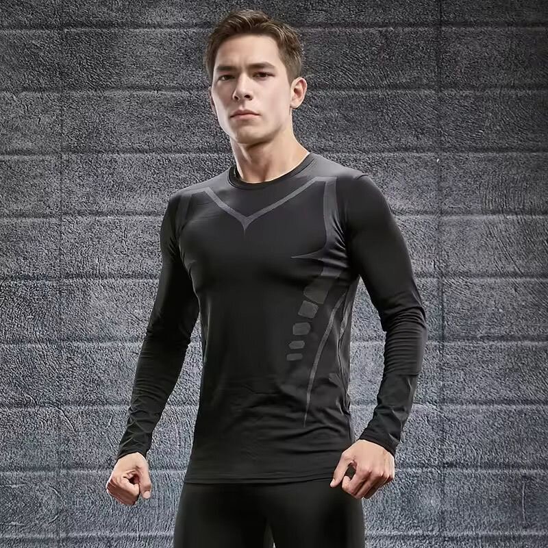 T-shirt thermique homme compression