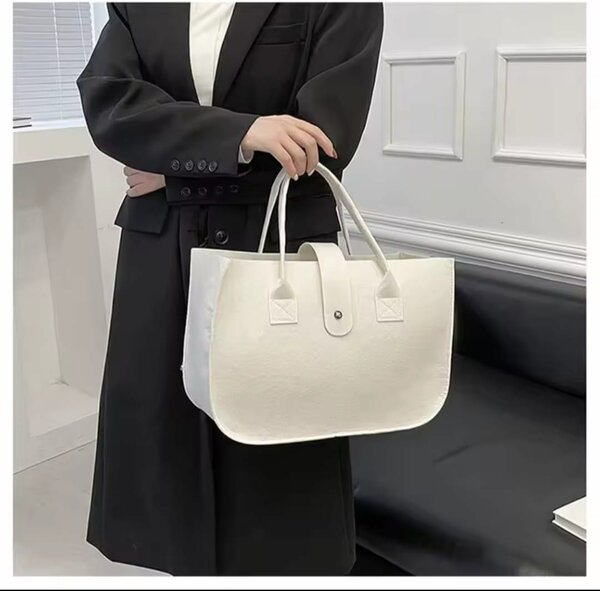 Sac blanc élégant