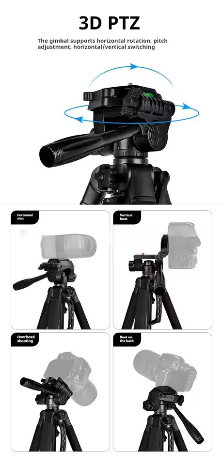 Trépied caméra professionnel