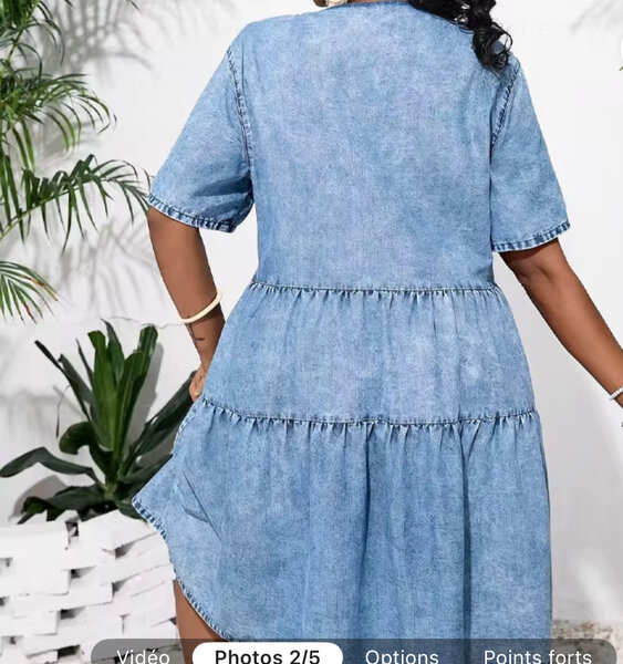 Robe en jean élégante pour femmes