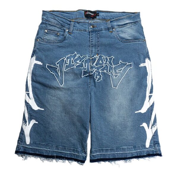 Sea Breeze Blue Jeans Short