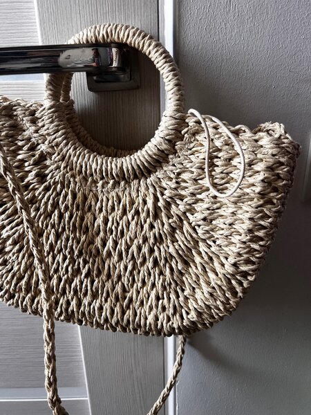 Плетенная сумка , новая