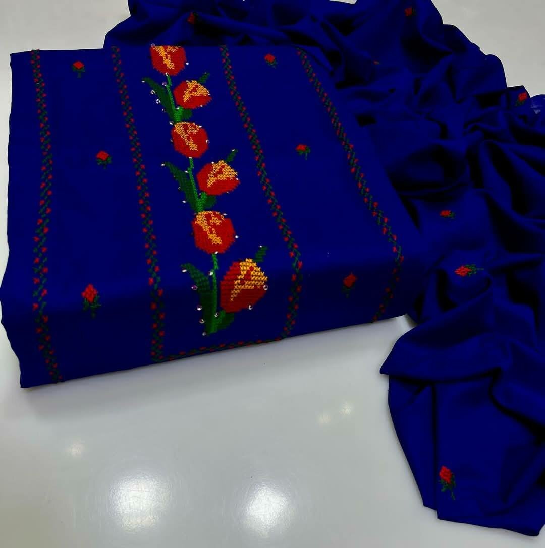 3pc unstich ladies suits