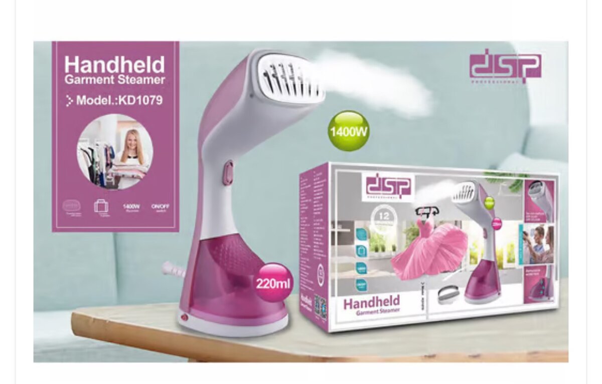 DSP KD1079, Mini Handheld Steam Hanging Machine