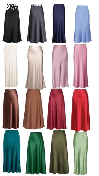 Jupe en satin