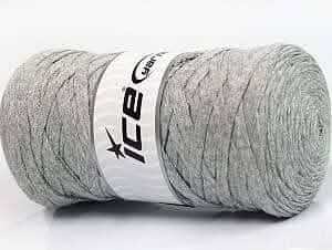 Fil tricot gris Ice Yarns