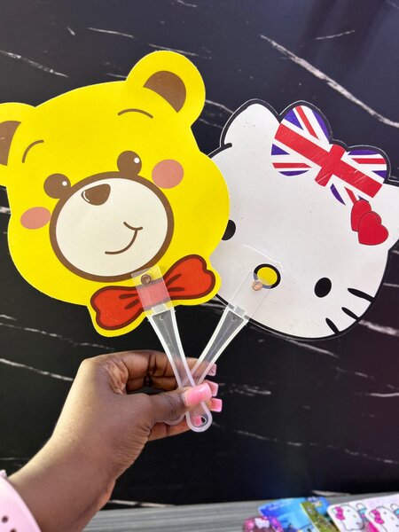 Kids hand fan