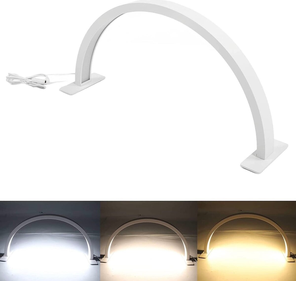 Lampe de bureau incurvée pour nail art, lampe de manucure 36