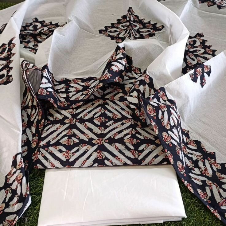 Cotton 3 Peace Suit