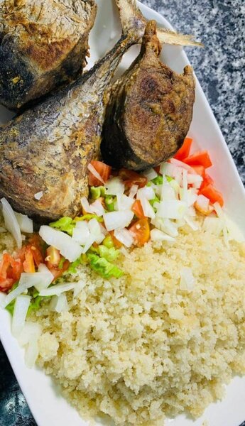 Garba , attieke poisson, Alloc