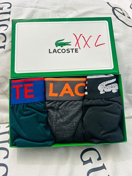 Caleçons Lacoste Homme XXL