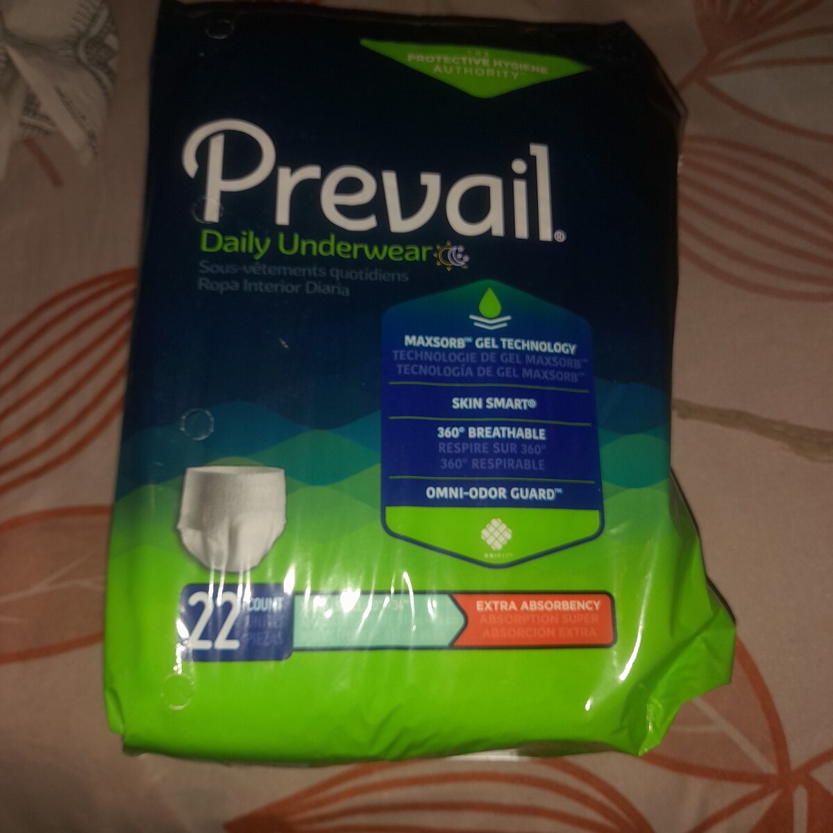 Prevail diapers